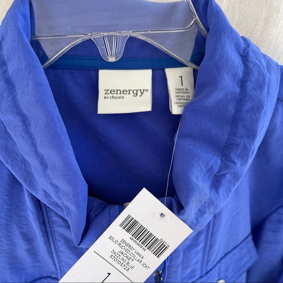 Blue Zenergy Jacket/!Windbreaker - Picture 6 of 9